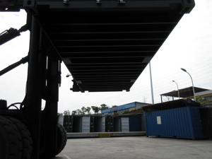 20 DV neue Seecontainer Farbe RAL6007 Flaschengrün Lagercontainer Bild 5