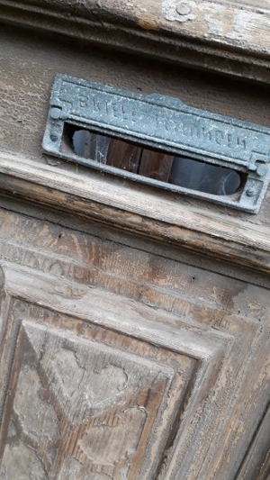 antike Haustür aus der Gründerzeit Bild 4