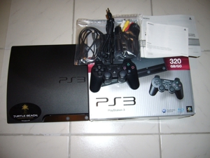 Playstation 3 PS3 Slim 320 GB Bild 1