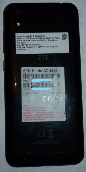ZTE Blade A7 Dual Sim 32GB (2019) schwarz Bild 3