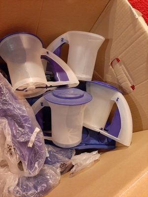 Tupperware Sieb Becher für Mehl,Zucker 