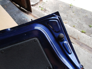 Heckklappe Opel Corsa- B, 5-türer, blau, ohne Rost Bild 6