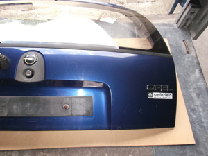 Heckklappe Opel Corsa- B, 5-türer, blau, ohne Rost Bild 3