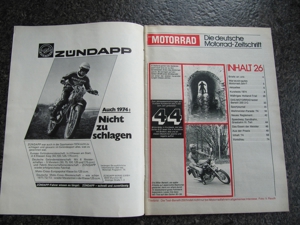 Benelli 250 2C Baujahr 1974 - Motorradzeitschrift Nummer 26 Bild 3