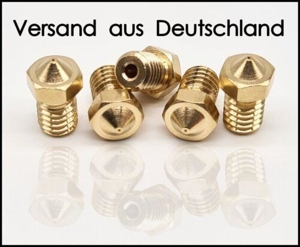 5 Stk 0.8mm Düse Nozzle 3D-Drucker für E3D Hot Ends V5, V6