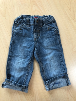 Coole Jeans zum hochkrempeln - Jungs - Gr. 86 - Noname - Sehr gut Bild 1