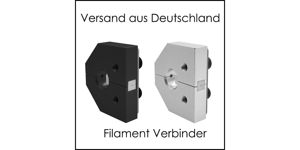 Filament Verbinder Schweißen verbinden Connector 3D Drucker PLA