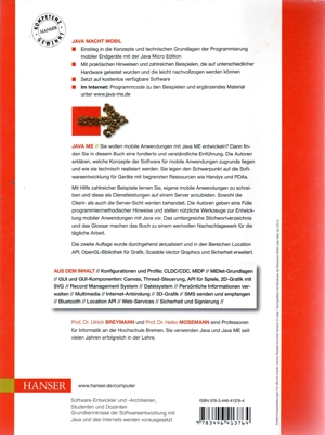 Fachbuch " Java ME - Anwendungsentwicklung für Handys, PDA und Co. " Bild 2