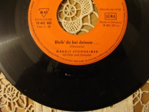 Hellau! - Sponheimer- u. Hofsänger; 2 Schallplatten - Raritäten !!! Bild 4