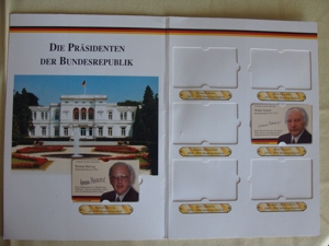 Telefonkarten "Präsidenten der BRD" Herzog und Scheel Bild 2