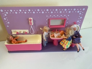 Vintage Puppenhaus Badezimmer top Zustand