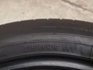 Neuwertige Gebrauchte Sommerreifen :4x 225/55R19 99V, TOYO PROXES-R46A, ohne Felgen. Bild 2