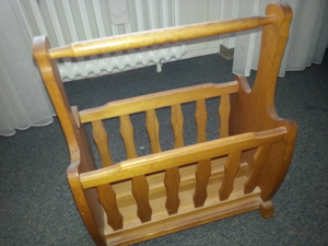 Zeitungsständer Eiche Bild 2