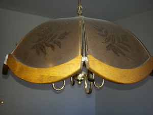 Deckenlampe Glas mit 4 Leuchten Bild 4