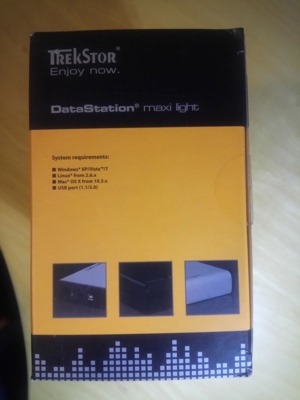 Trekstor DataStation Maxi Light für den Einbau einer S-ATA Festplatte (black) Bild 3