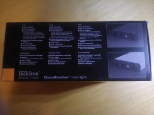 Trekstor DataStation Maxi Light für den Einbau einer S-ATA Festplatte (black) Bild 2