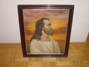 Jesus von Nazareth -Ölbild ca.60 x 50 cm Bild 3