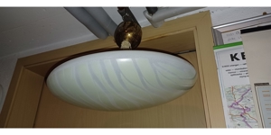 Deckenlampe, Hängelampe, Schlafzimmerlampe 50er Jahre, Original Bild 2