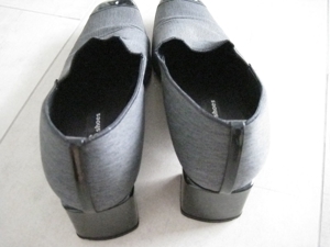 Eleganter Damenschuh Grau Schwarz v. Kennel & Schmenger Größe 7 Bild 2