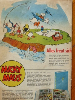Walt Disneys Micky Maus Im Land des Riesen 4. Sonderheft Original Bild 2