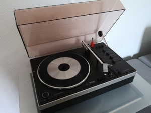 Nostalgie Plattenspieler mit Verstärker Philips Stereo 661 Bj. 76 Bild 4