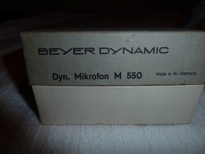 Beyer Dynamic Mikrofon M 550 mit Tischstativ Bild 2
