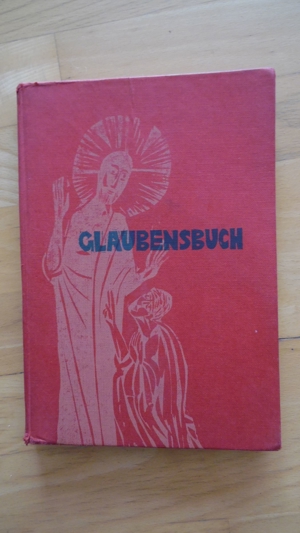 altes Schulbuch Glaubensbuch Buch 60er Jahre