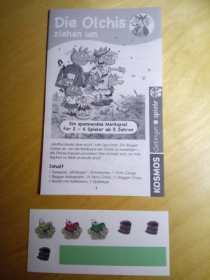 Die Olchis ziehen um - Memospiel Bild 5