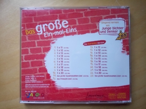 Das große Ein-mal-Eins mit Karaoke-Version Bild 2