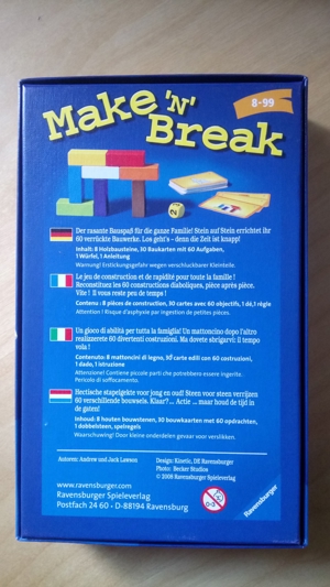 Make n Break - Ravensburger Spiel Bild 3 Make n Break - Ravensburger Spiel Bild 3