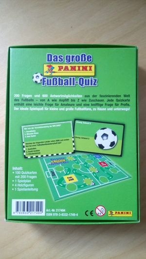 Das große Fußball-Quiz von Panini Bild 5