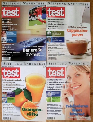 Stiftung Warentest - test - komplette Jahrgänge, Testhefte Bild 7