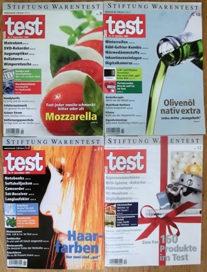 Stiftung Warentest - test - komplette Jahrgänge, Testhefte Bild 4