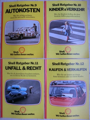 Shell Ratgeber - Shell Wir helfen Ihnen weiter - 70/80er Jahre Bild 3