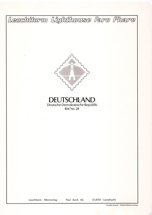 Briefmarkensammlung S3 Deutsche Demokratische Republik 1949-1990