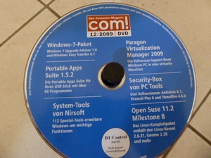 84 Software DVD`s der Zeitschrift COM 2003-2009 Bild 1
