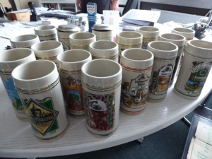 18 Eichbaum Bierkrüge Maimarkt Mannheim