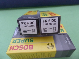 Bosch Zündkerzen FR6DC 0242240526 = 0242240593 Ford Fiesta