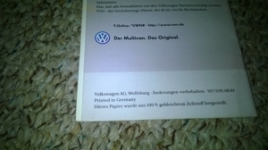 VW Multivan Preisliste 8.11.1999 - div. Eintragungen Bild 2