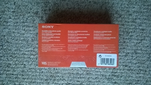 Sony VHS Kassette dx240 Doppelpack, OVP, eingeschweißt Bild 3