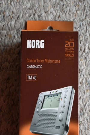 Korg TM-40 Stimmgerät und Metronom - kaum benutzt - in OVP - Bild 1