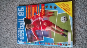 Panini Fußball Sammelalbum Bundesliga 1986 - fast voll geklebt