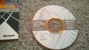 Für Sammler: Exchange Server 2003 "Titanium" Beta Kit + Windows.NET Server 2003 RC2 +Office11 Beta Bild 5