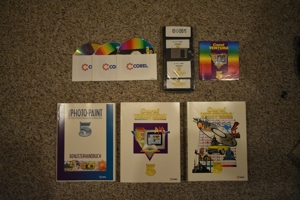 Für Sammler: Corel Ventura 5 in OVP - CD und 3.5" Disketten Bild 4
