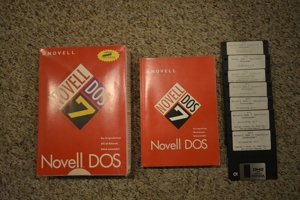 Für Sammler: Novell Dos 7 (ehemals DR-DOS) - 3.5" Disketten