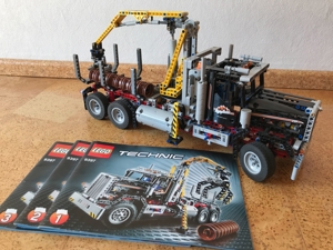 Lego Technic 9397 Holztransporter Bild 1