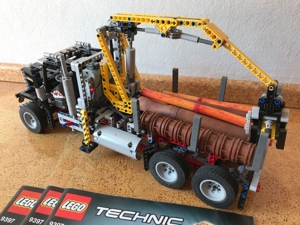 Lego Technic 9397 Holztransporter Bild 3