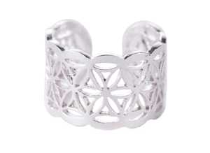 Ring - Blume des Lebens