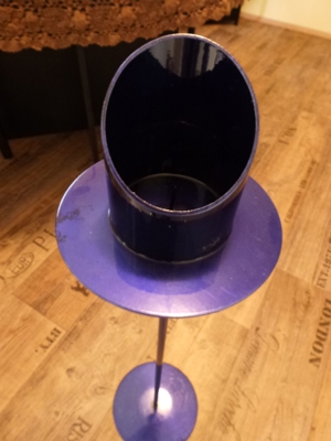 2 Metall Kerzenständer Bild 3