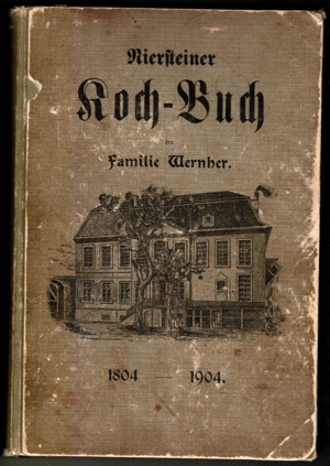 Kochbuch, Gedruckt in 100 Exemplaren anno 1904